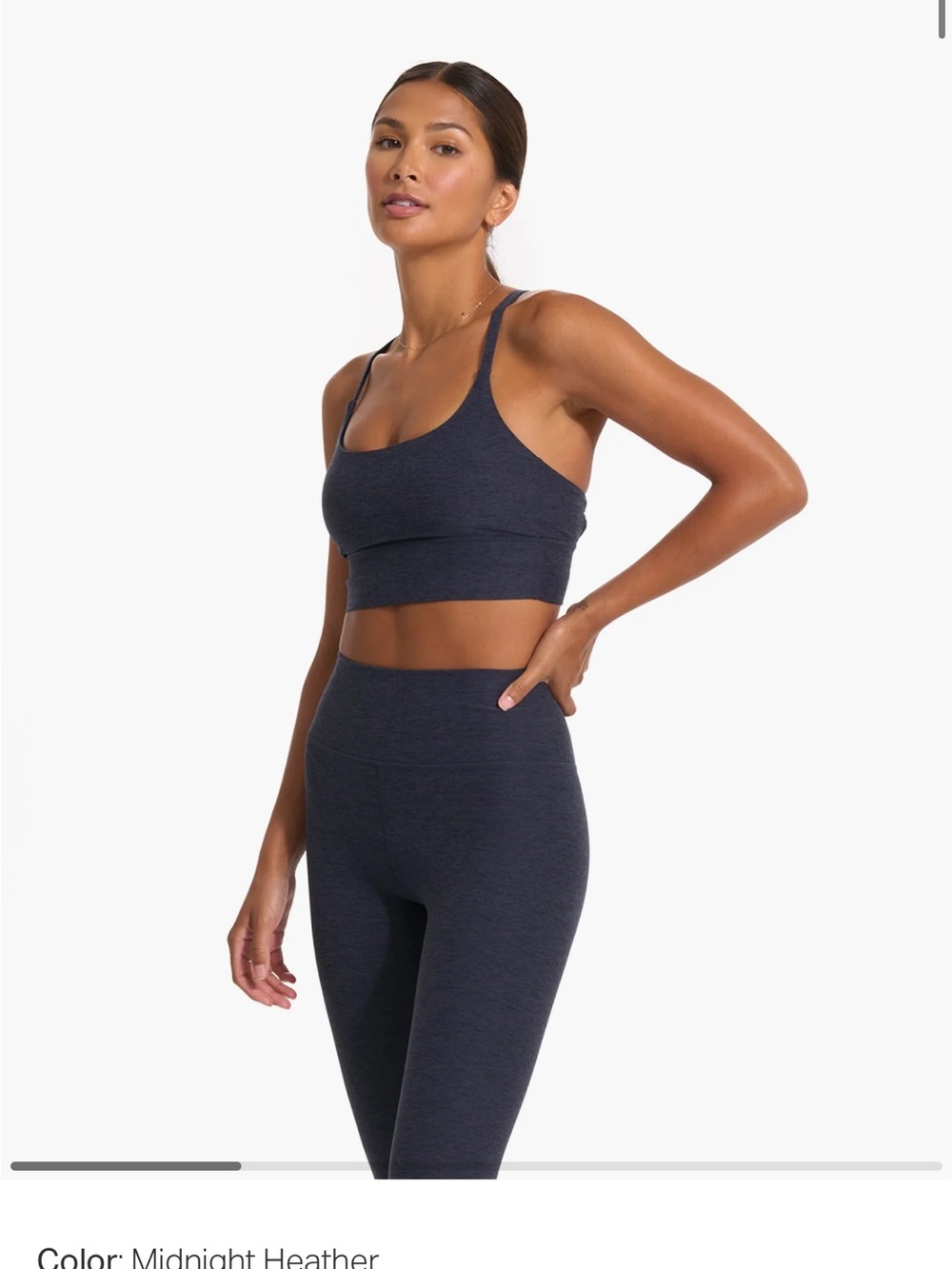 VUORI clean elevation legging and long line elevation bra
